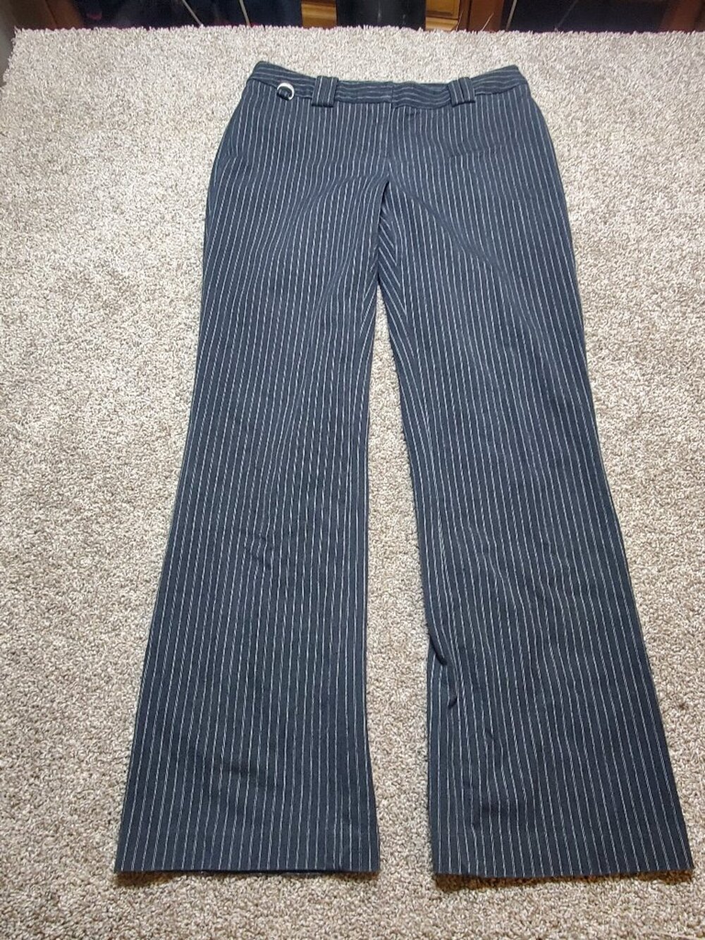 Santana Women's Pin stripped Dress Pants Size 12 32x32